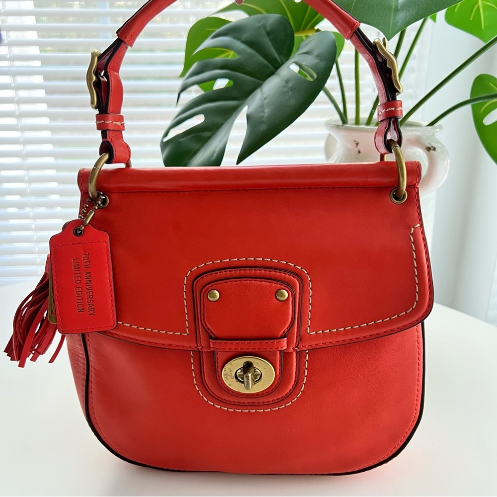 *SOLD* Coach 70th Anniversary Ltd Edition Willis Satchel/Crossbody Bag